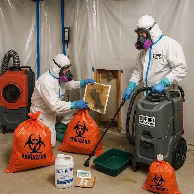 Contaminated Water Handling Protocols process in Rockford, MI