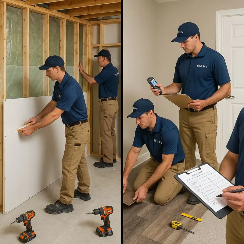 Repairs and Reconstruction process in Rockford, MI
